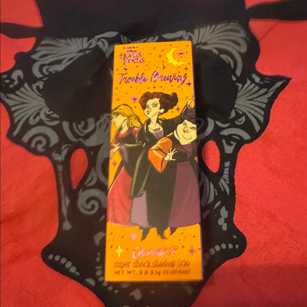 ColourPop x Hocus Pocus Trouble Brewing Super Shock Shadow Trio NIB